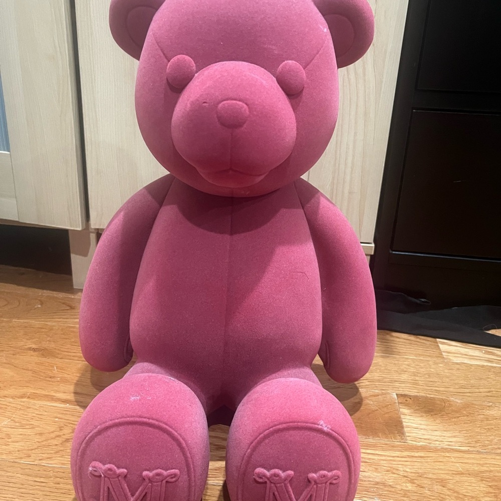 Max mara Wooden Teddy Bear Red